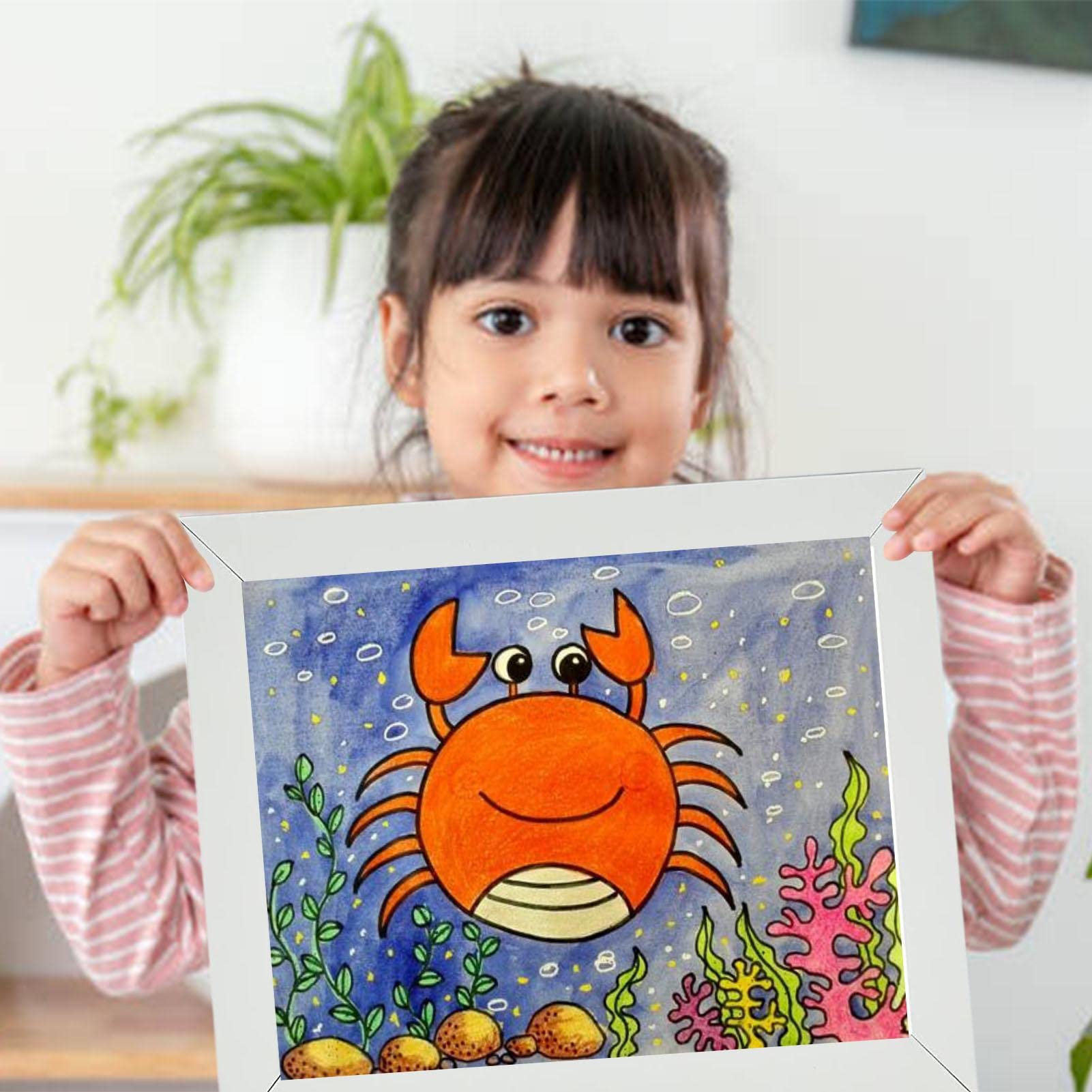 Amazon.co.jp: アートフレーム 子供の絵を飾る フォトフレーム